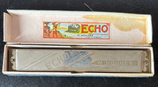 Vintage M Hohner England ECHO Harmonica