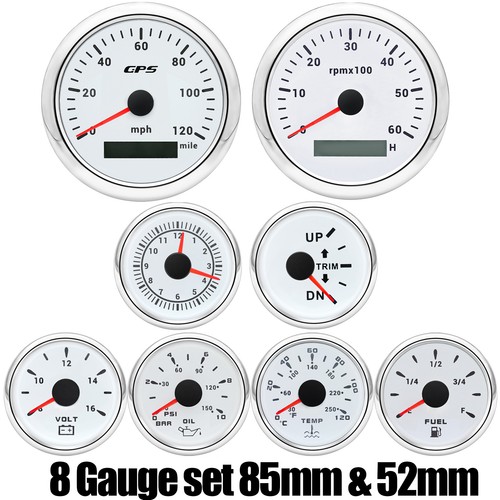Gauge set 85mm gps - 8,