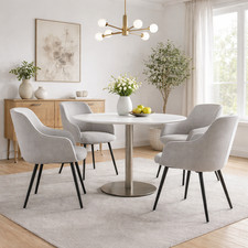 4 x Ruby Dining Chairs - Light