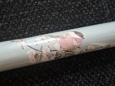 DUNELM BEAUTIFUL BIRDS DUCK EGG BLUE ROLL OF WALLPAPER NEW