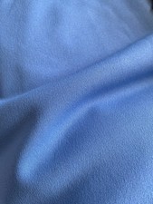 2.40 Metres Of Blue Ponte Type Fabric