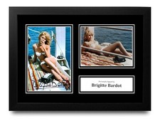 Brigitte Bardot Signed A4