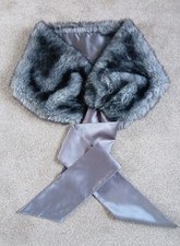 Cornelia James New Grey Faux