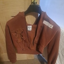 Hoodrich zip up xs woman's