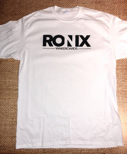 Ronix mega corp white - white, t-shirt