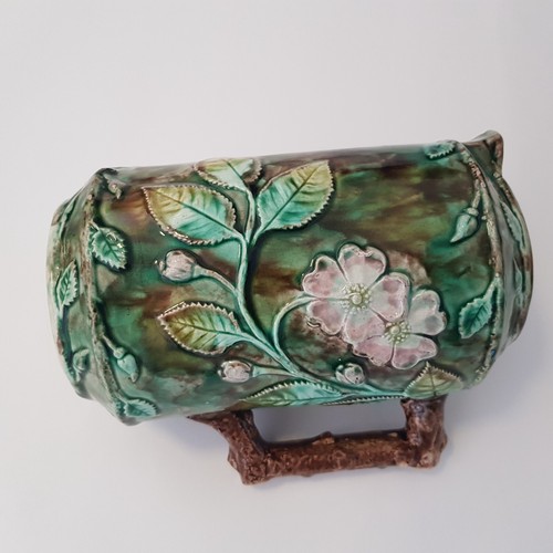 Antique french majolica jug - antique,