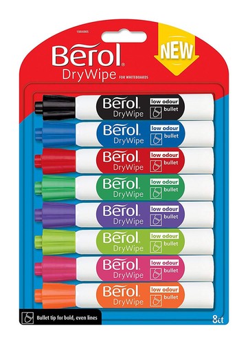 Berol dry wipe bullet tip - dry,