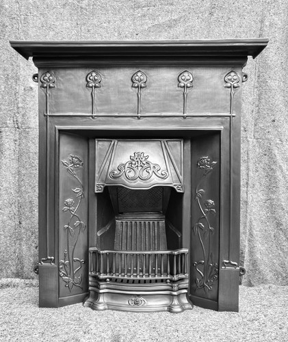 Immaculate cast iron fireplace - immaculate,
