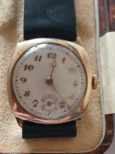 9ct Gold Watch London 1934