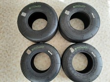 SET OF 4 MOJO C2 CADET CIK MINI SLICK KART TYRES  5.0 / 11.0 - 5  4.0 / 10.0 - 5