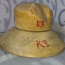 Wooden hat block millinery 