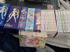 Sailor Moon Collection R1 DVDs and Mangas