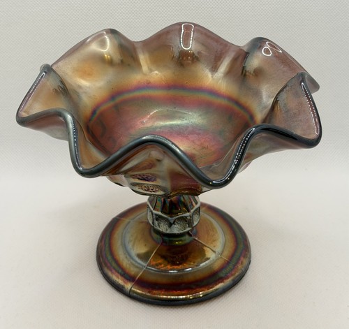 Fenton purple carnival - fenton, glass