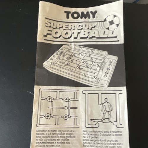 Tomy super cup football - super,
