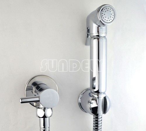 New brass bidet shattaf - new,