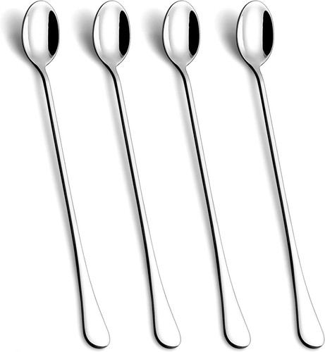Inch long handle spoon - 9.5-inch,