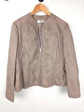 Wallis Faux Leather Brown