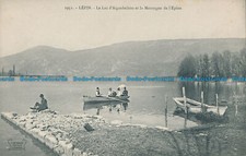 R015348 Lepin. Le Lac d Aiguebelette et la Montagne de l Epine