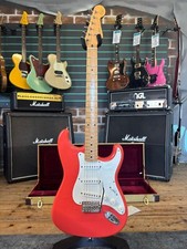 Fender Hank Marvin Signature Stratocaster Vintage Fiesta Red 1997/1998 Electric
