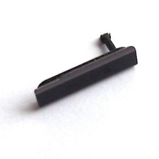 Sony Xperia Z1 USB port slot cover charge side flap door C6902 Black Genuine