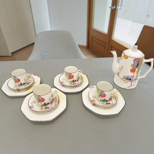 Six vintage tams ware art - six, deco
