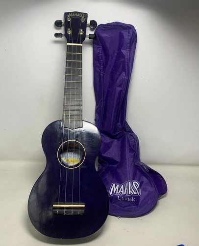 Mahalo purple ukulele with - mahalo,