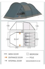 Vango Beta 450XL 4-Person Tent