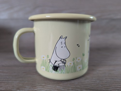 Moomin enamel tumbler - moomin,