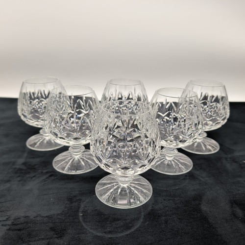 Cut crystal brandy - cut, glasses