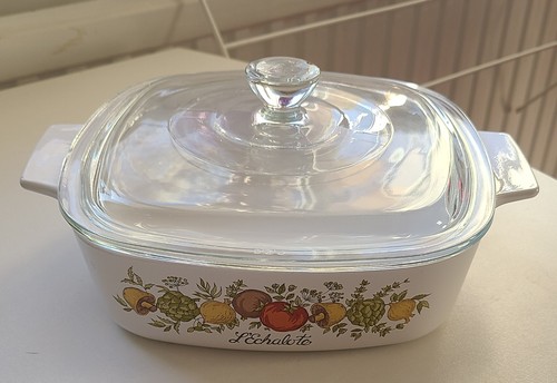Vintage corning ware casserole - corning,