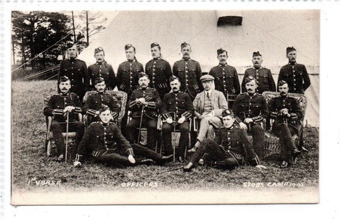 Picture postcard officers - of,