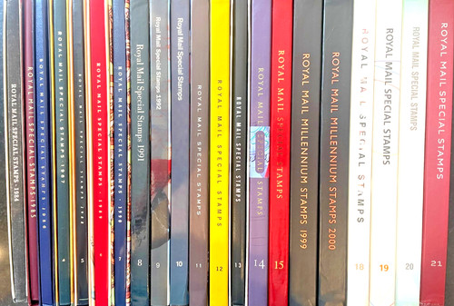 Stamp year books - stamp,