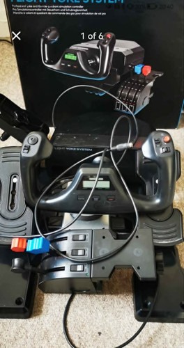 Logitech flight simulation - flight,
