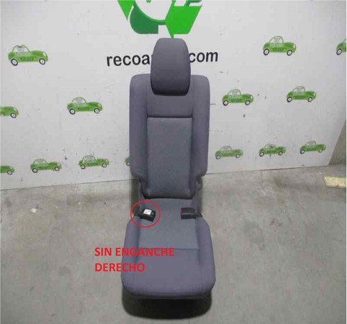 Middle rear seat puertas - middle, /