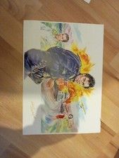 ARTIST WALT HOWARTH HANDSIGNED JAMES BOND PHOTO ARTWORK