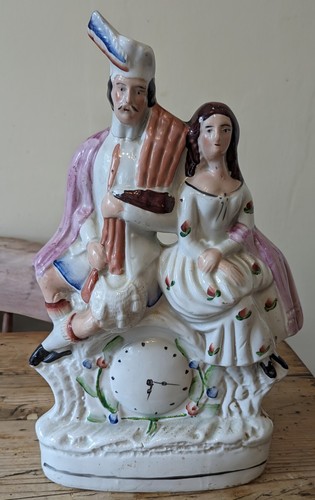Antique staffordshire bonnie - antique,