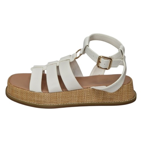 New look white - new, leather