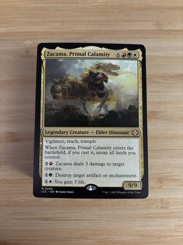 Mtg zacama dinosaur commander - dinosaur,