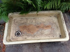 vintage Belfast sink would make a great garden planter