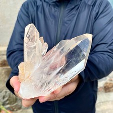 378G A+++ Large Himalayan top quartz clusters/mineral samples -