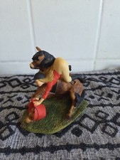 RARE Aynsley Mastercraft Hand Painted Horse & Falling Figurine