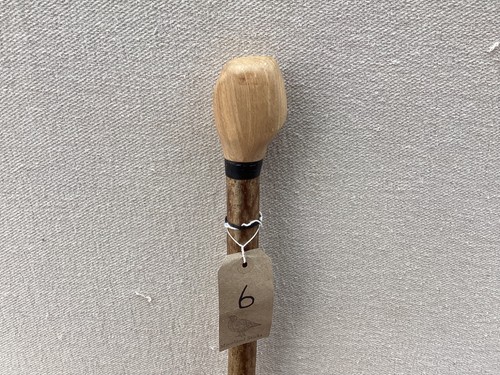 Spalted beech knob handle - knob,
