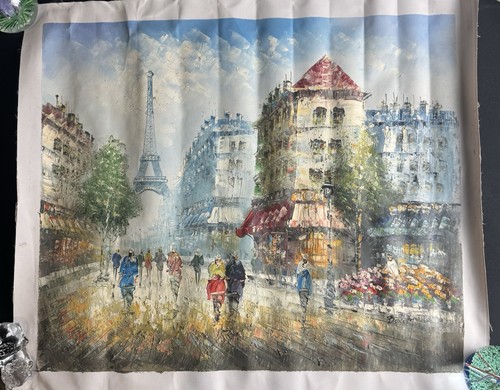Original signed oil painting - original,
