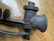 Vintage Cast Iron Hand Crank Food Grinder/Mincer - "MADE IN ENGLAND"  Kitchen