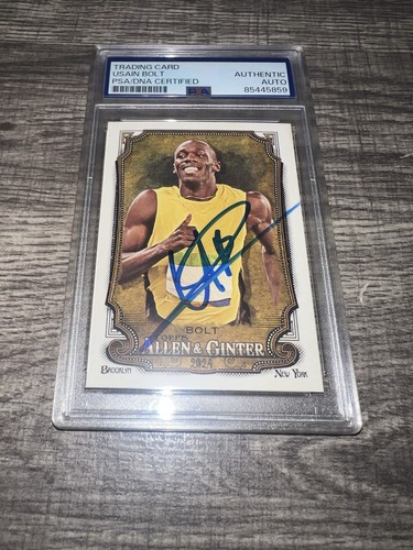 Usain bolt signed - bolt, &