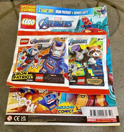 Lego marvel avengers magazine - marvel,