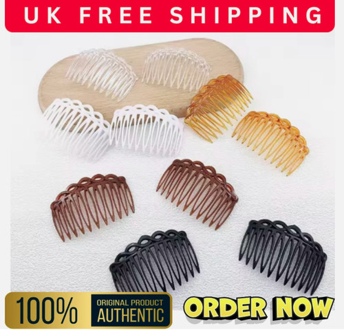 Plain french side hair combs - 2,