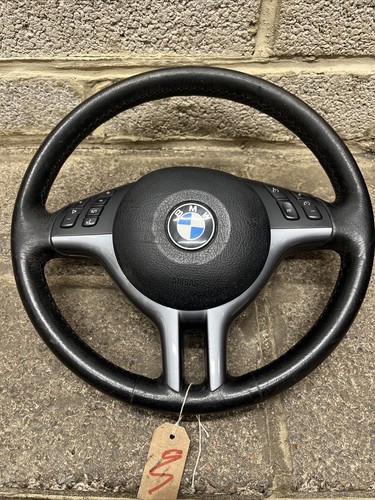 Bmw leather steering wheel - bmw,