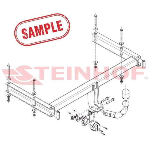 Steinhof towbar for volkswagen - for,