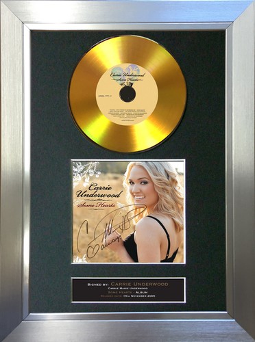 Gold disc carrie underwood - disc,